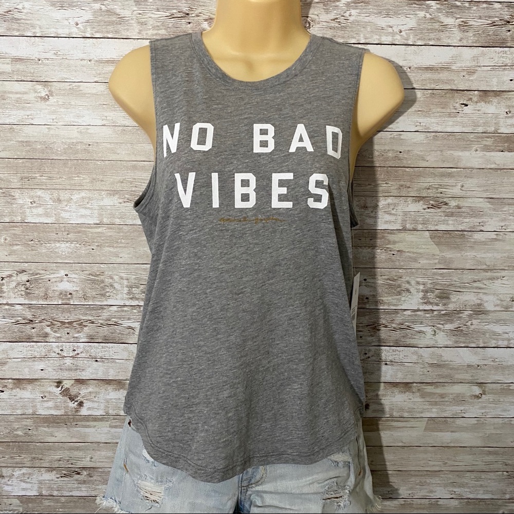 NWT Spiritual Gangster No Bad Vibes Tank
